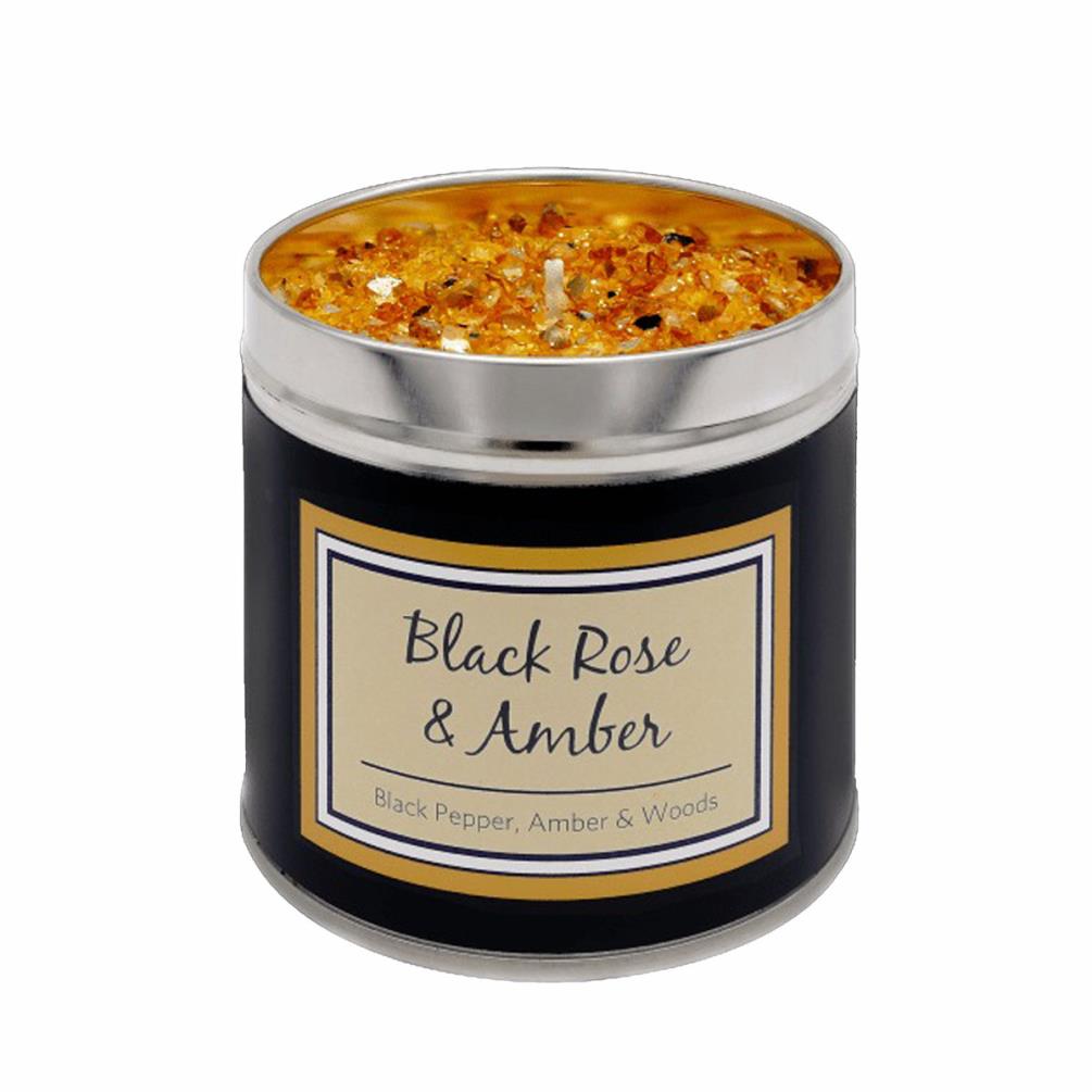 Best Kept Secret Black Rose & Amber Tin Candle £8.99
